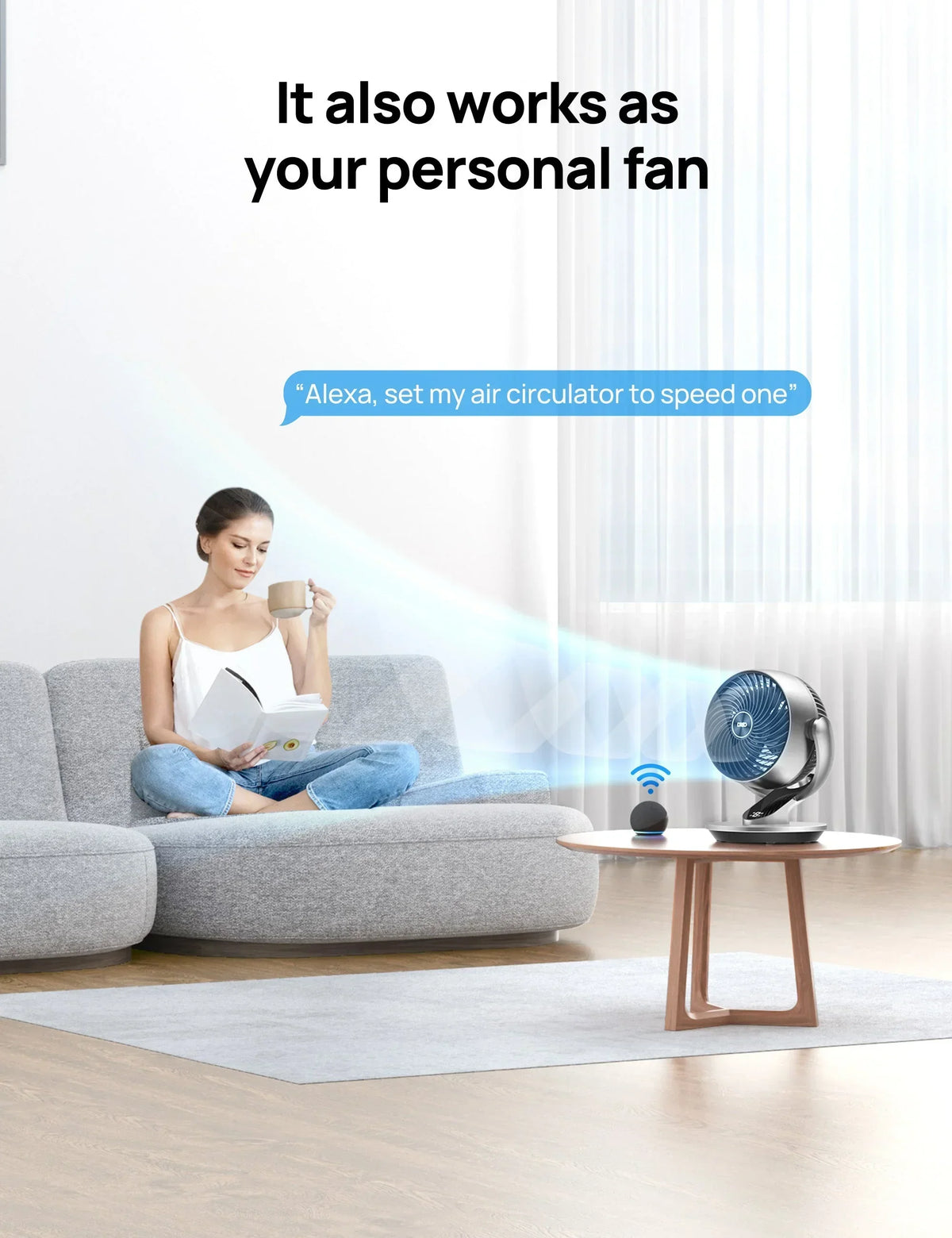 TurboPoly™ Table Fan 511S & Tower Fan 519