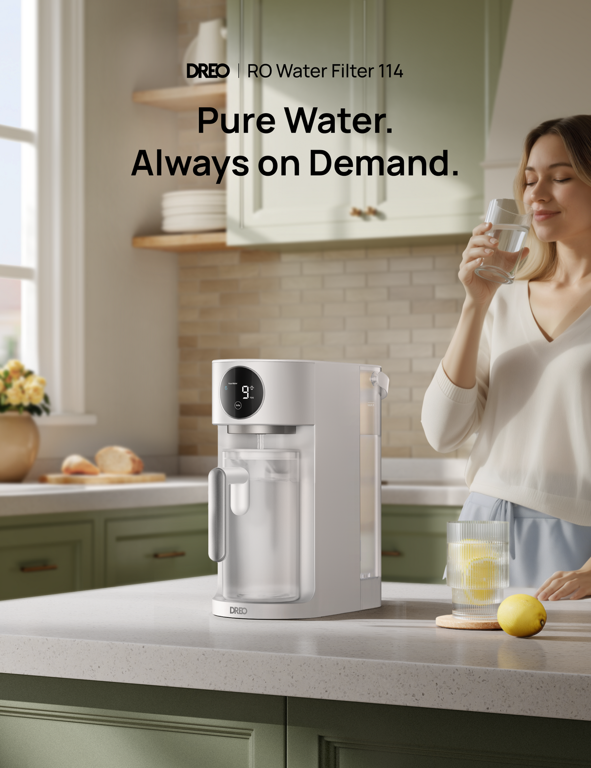 Pure Water.
Always on Demand.