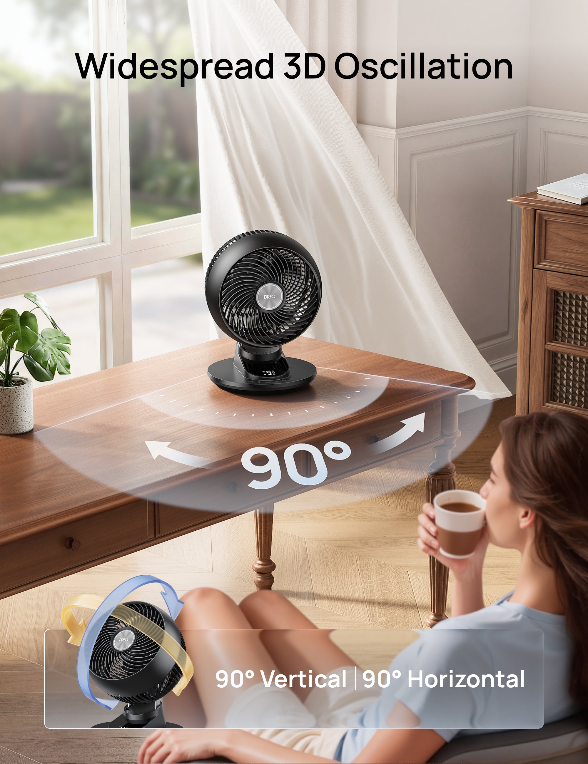 TurboPoly™ Table Fan 565S