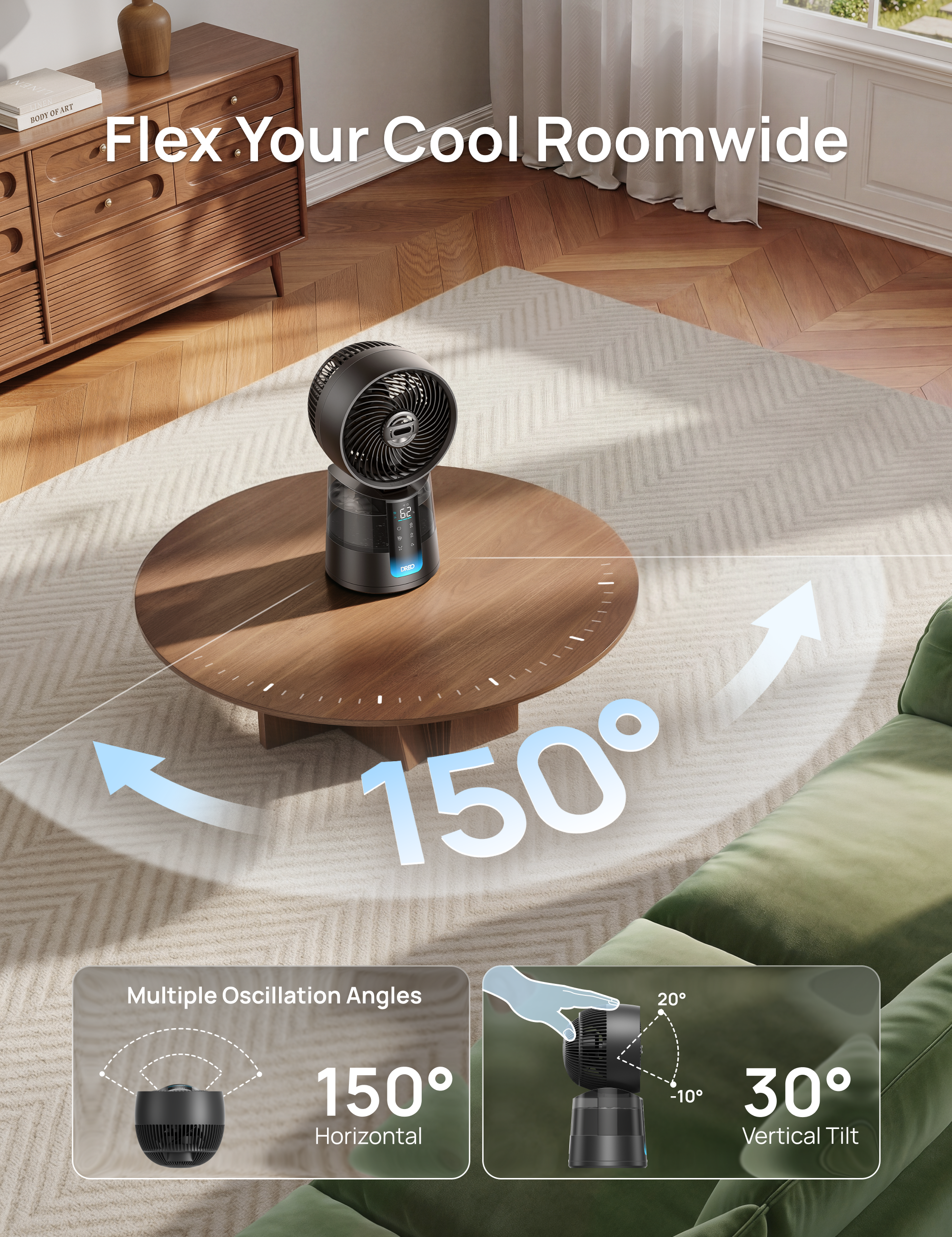 TurboCool™ Misting Fan 516