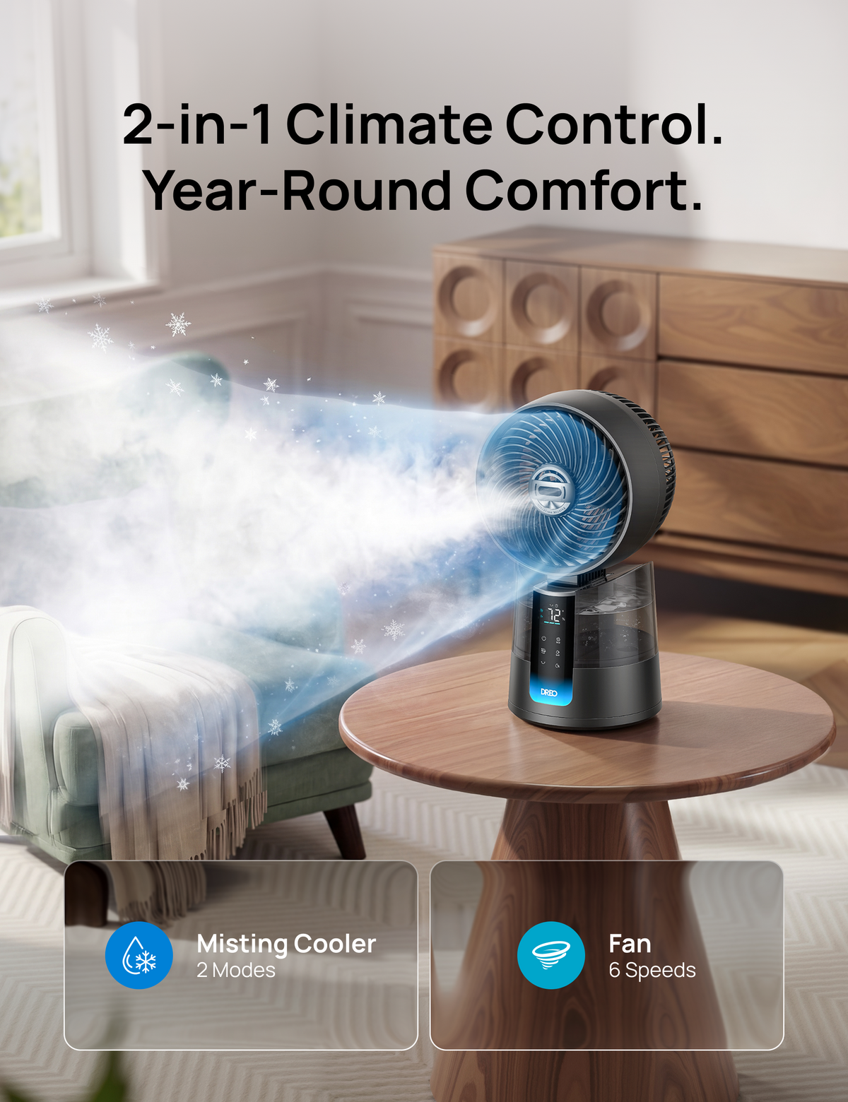 TurboCool™ Misting Fan 516