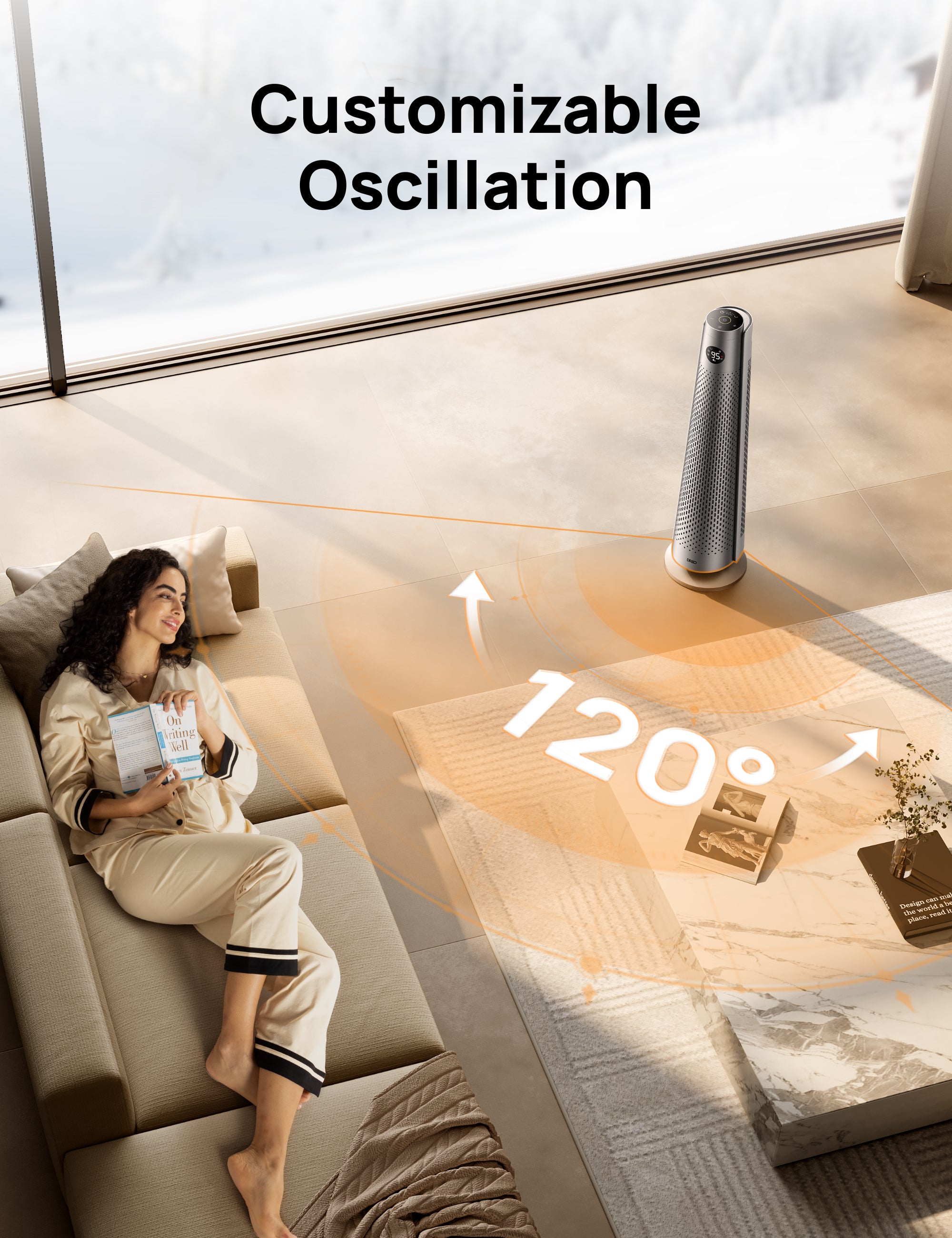 Customizable
Oscillation