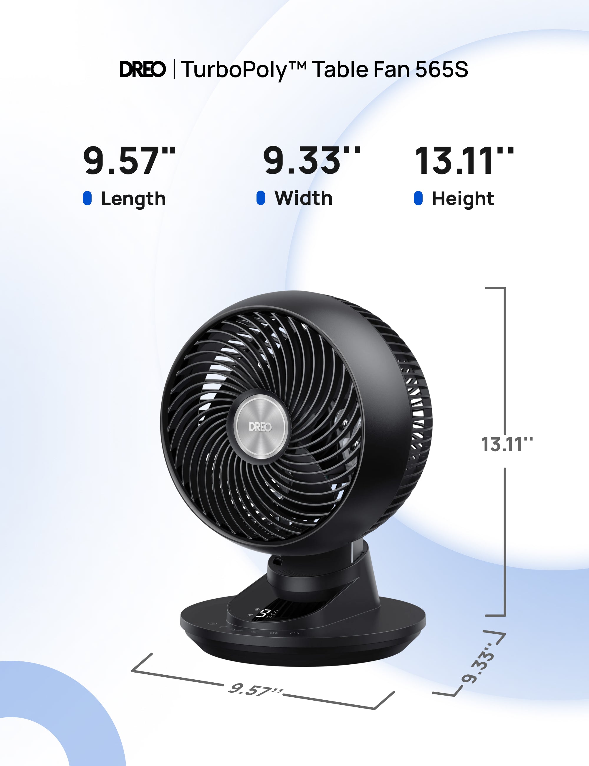 TurboPoly™ Table Fan 565S