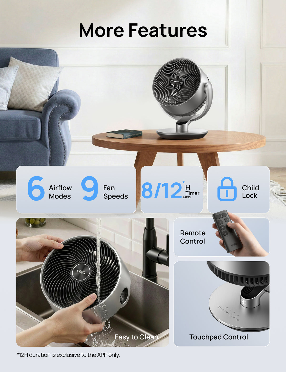 TurboPoly™ Fan 765S & TurboPoly™ Table Fan 714S