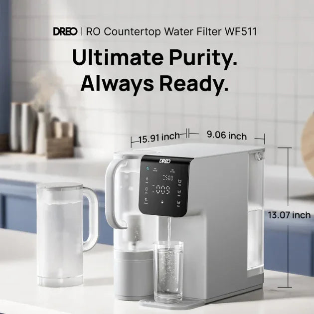 Does a Water Filter Soften Water? - DREO