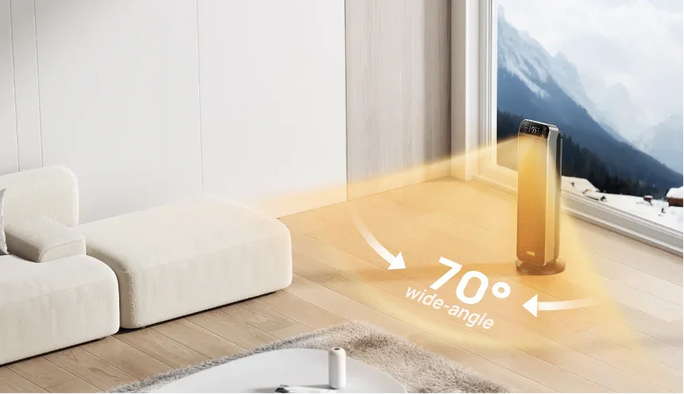 Embrace Cozy Comfort with DREO's Solaris Max Electric Small Heater - DREO