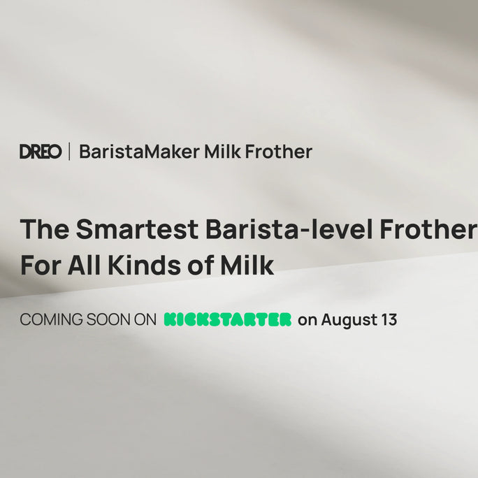 DREO Unveils BaristaMaker: The Ultimate Smart Milk Frother for Perfect Latte Art and Creative Drinks - DREO