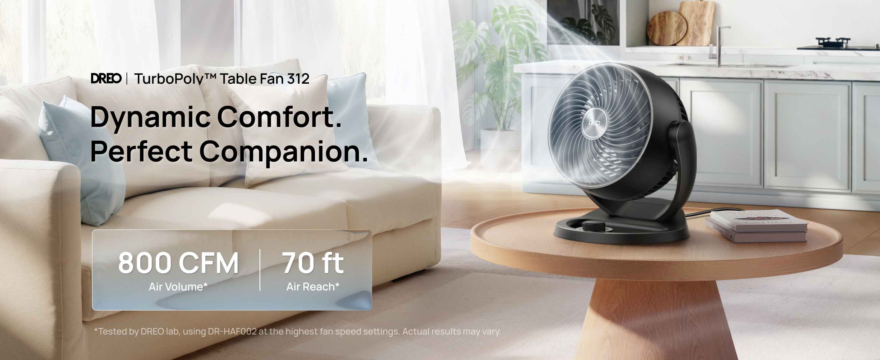 TurboPoly™ Table Fan 312