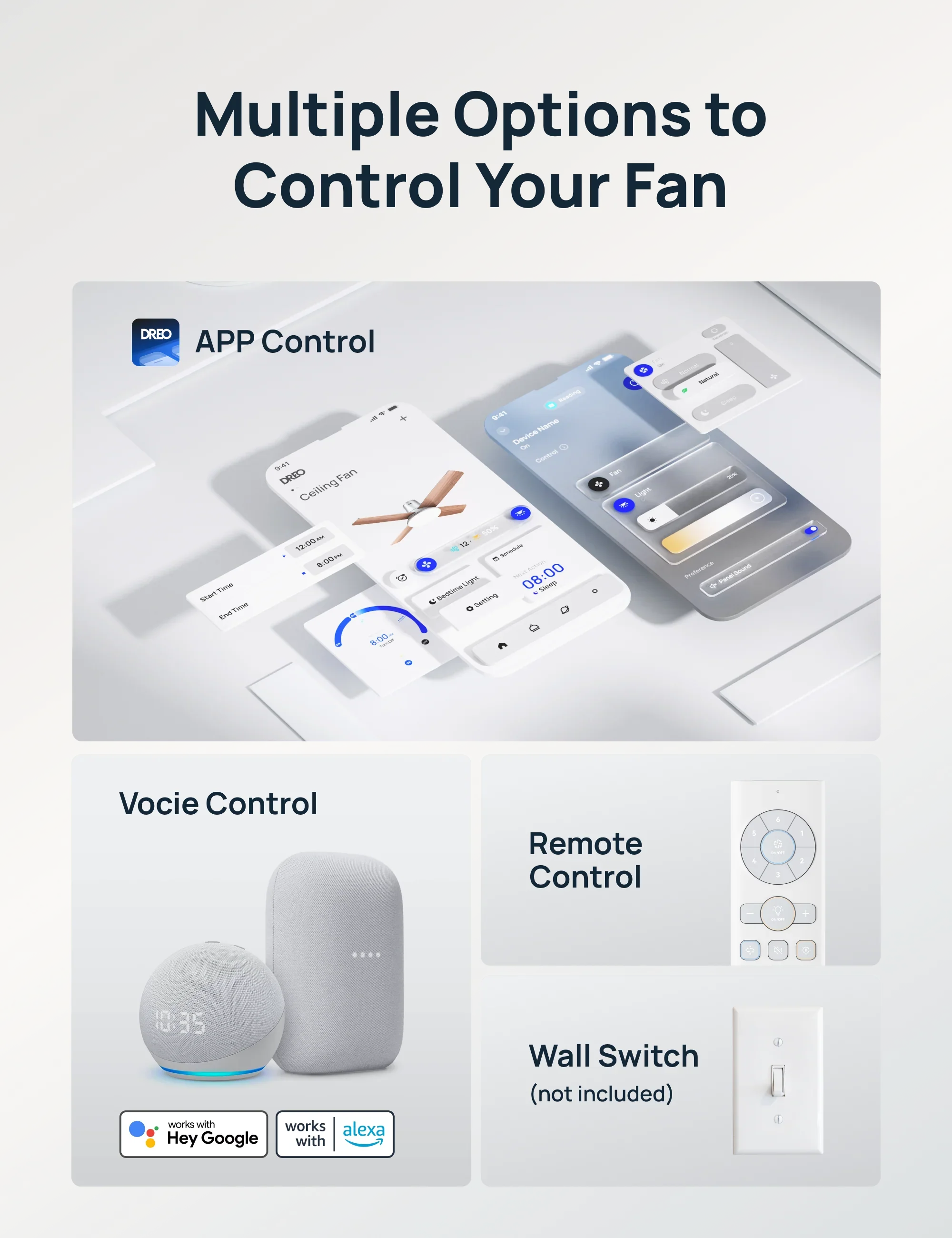 Smart Ceiling Fan CLF513S - DREO
