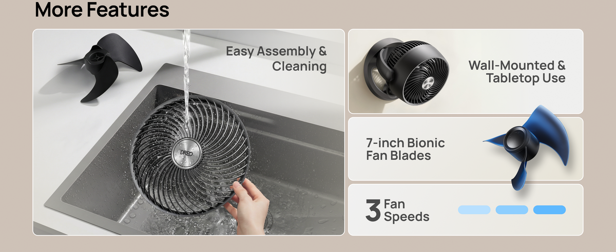 TurboPoly™ Table Fan 312