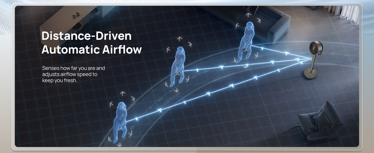 Distance-Driven
Automatic Airflow