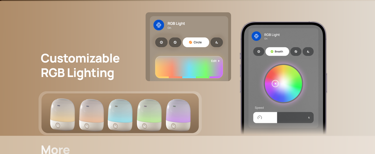 Customizable
RGB Lighting