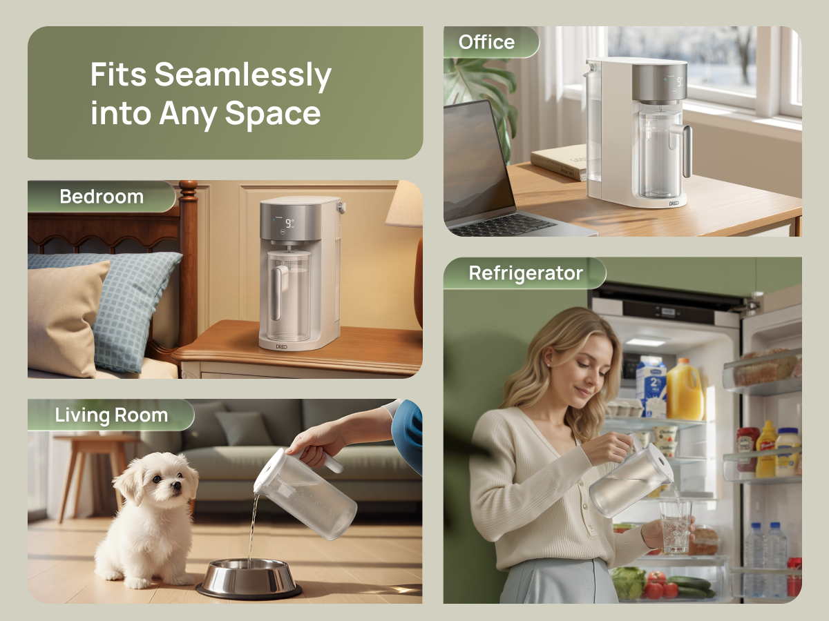 Fits Seamlessly
into Any Space