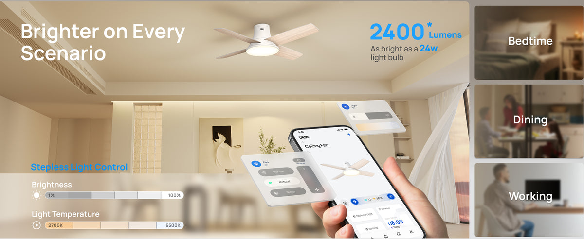 Smart Ceiling Fan 513S