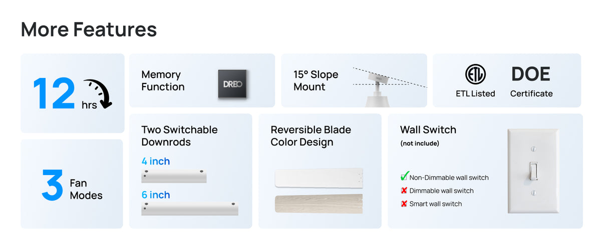 Ceiling Fan 521S (RGBIC)
