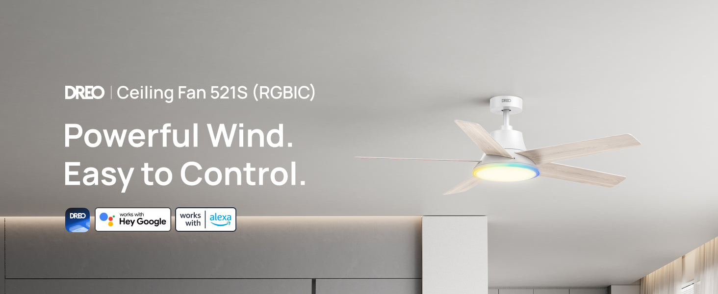 Ceiling Fan 521S (RGBIC)