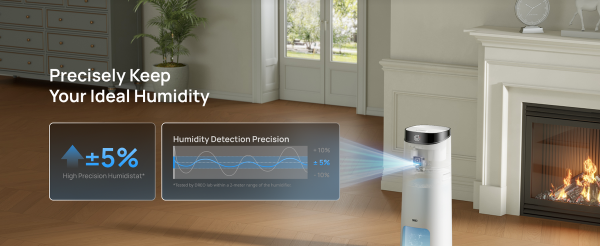 Precisely Keep
Your Ideal Humidity
