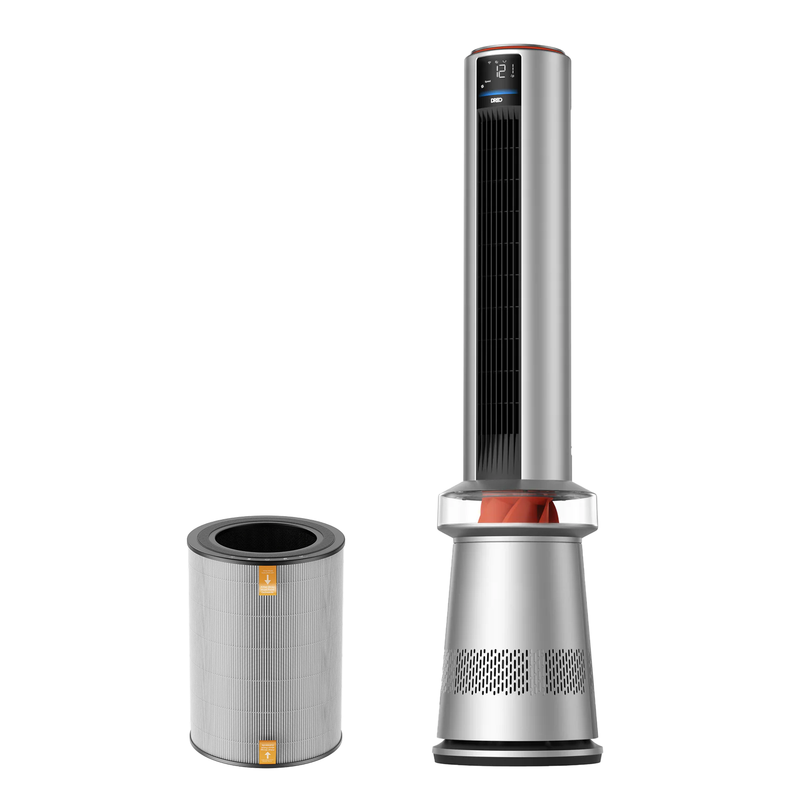 Air Purifier Tower Fan 710S with HEPA Replacement Filter