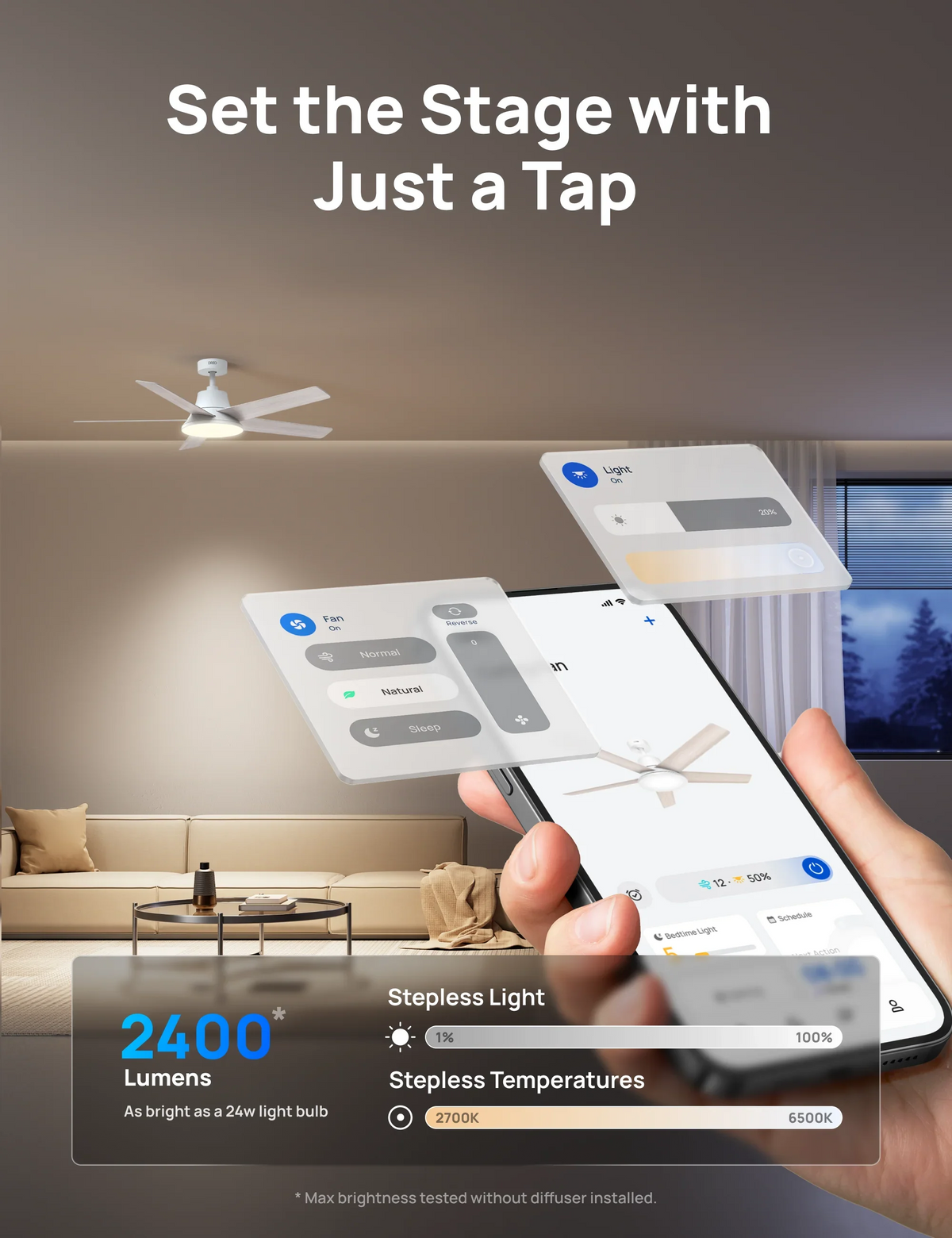 Smart Ceiling Fan CLF521S - DREO