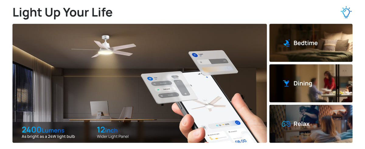 Smart Ceiling Fan 521S