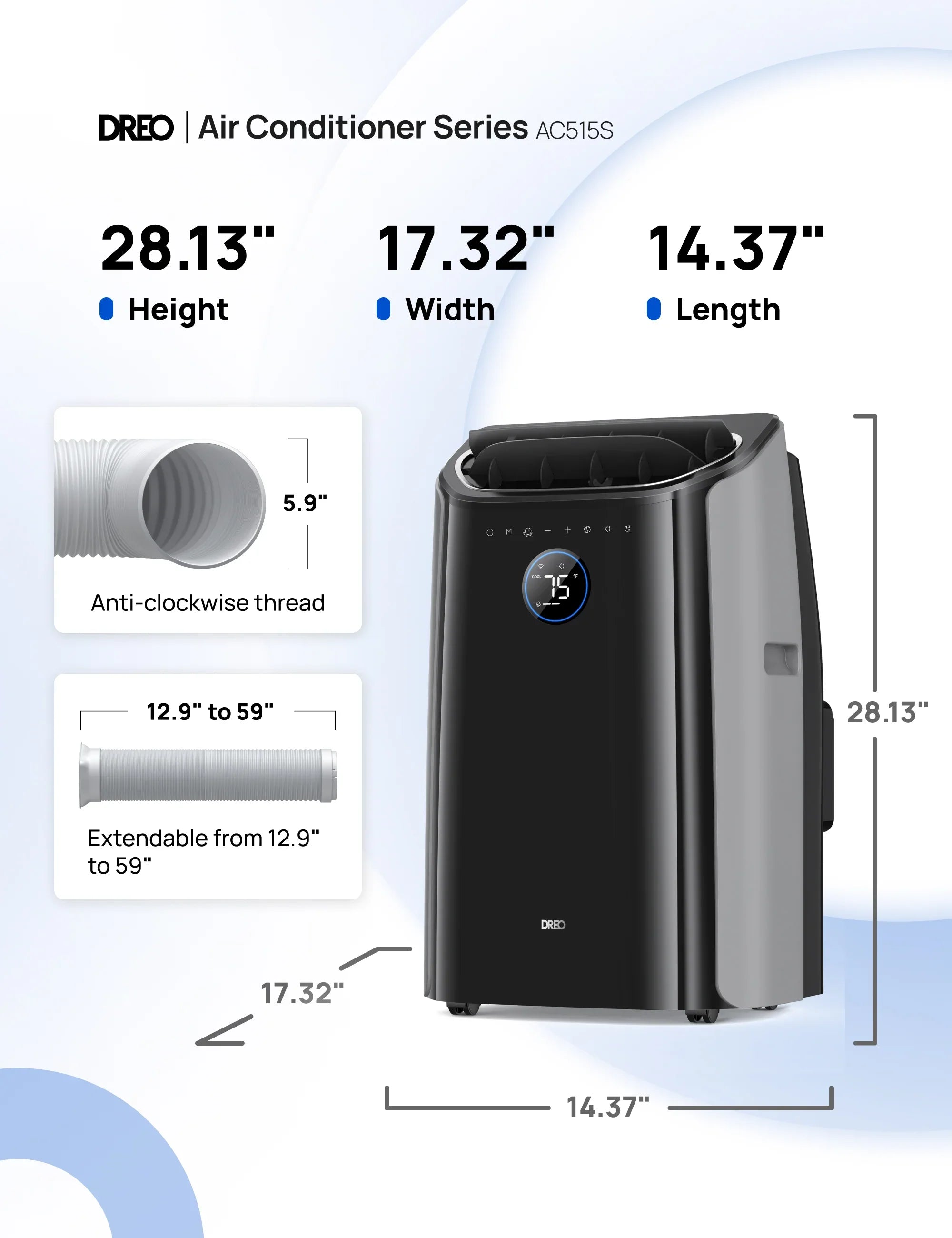 Smart Air Conditioner AC515S - DREO