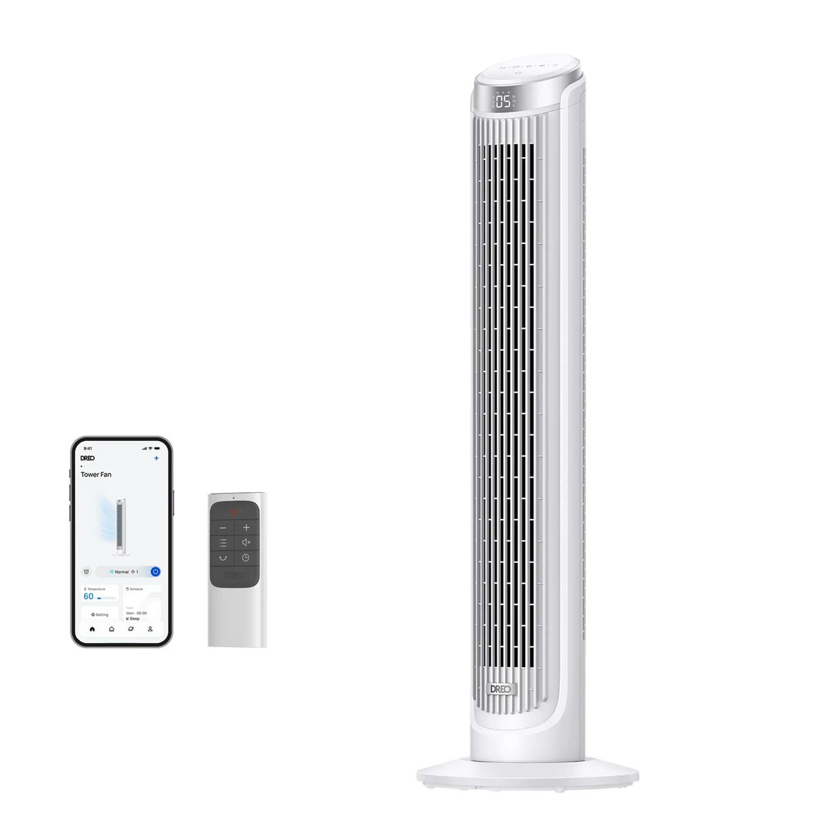 Smart Air Circulator Fan CF511S & Smart Tower Fan Cruiser Pro T3S - DREO