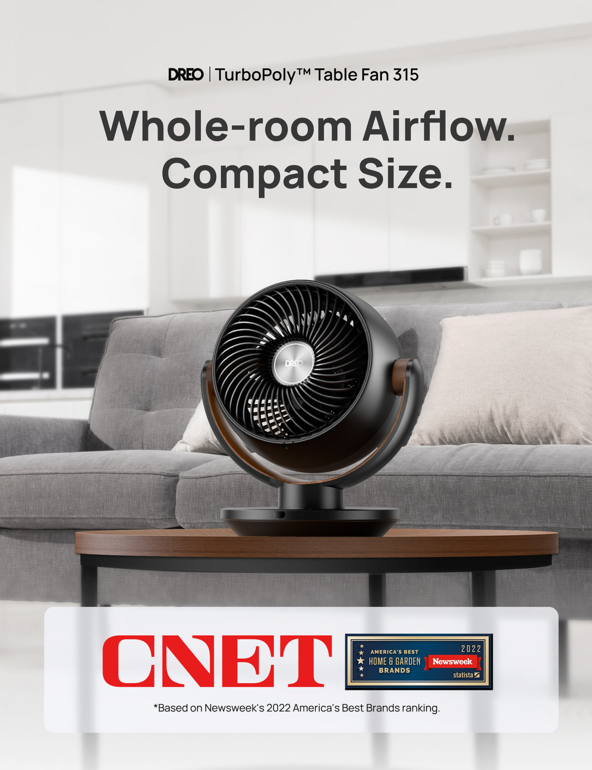 TurboPoly™ Table Fan 315