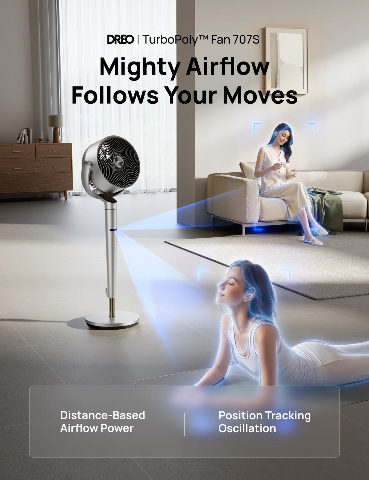 TurboPoly™ Fan 707S - DREO