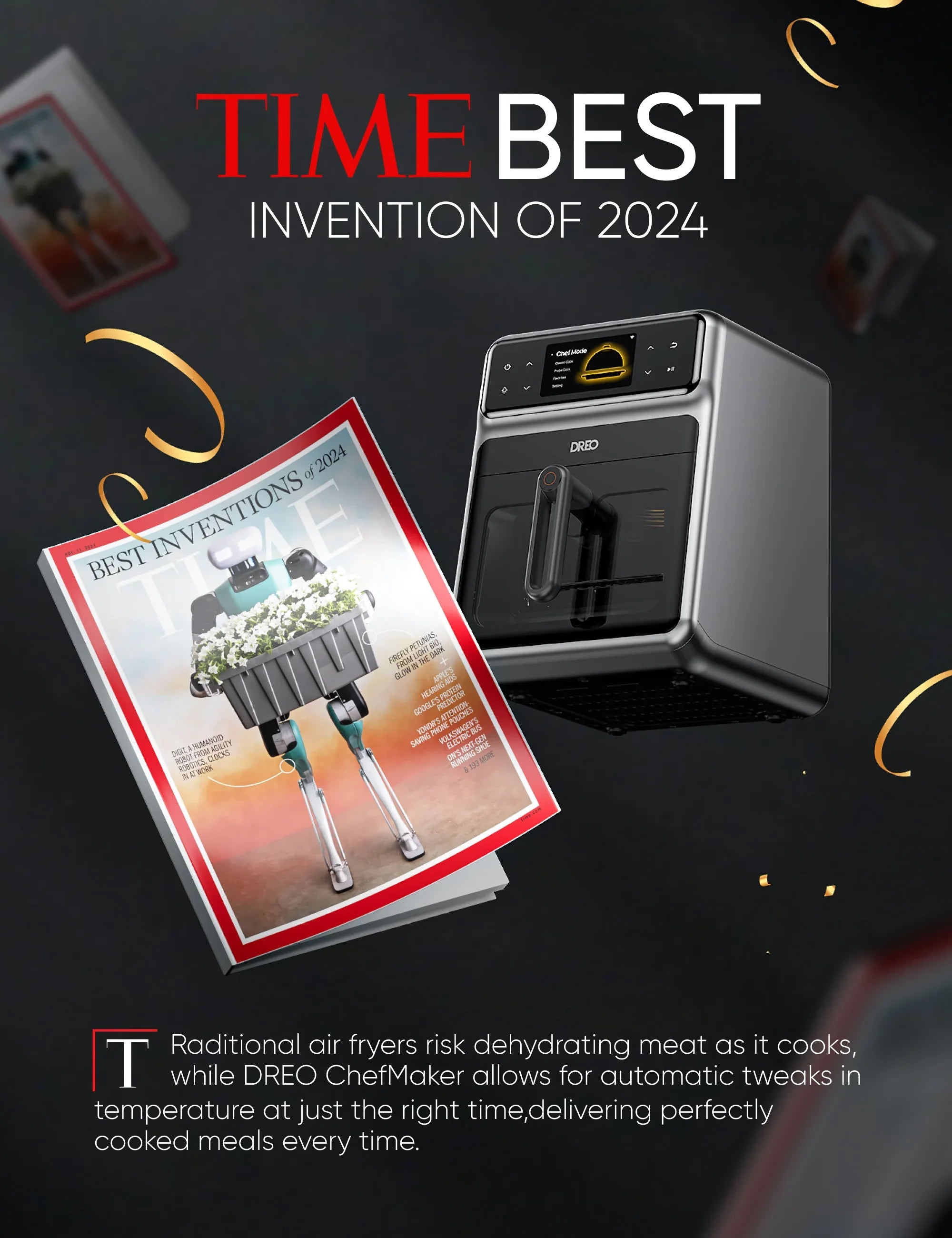 ChefMaker Combi Fryer - DREO