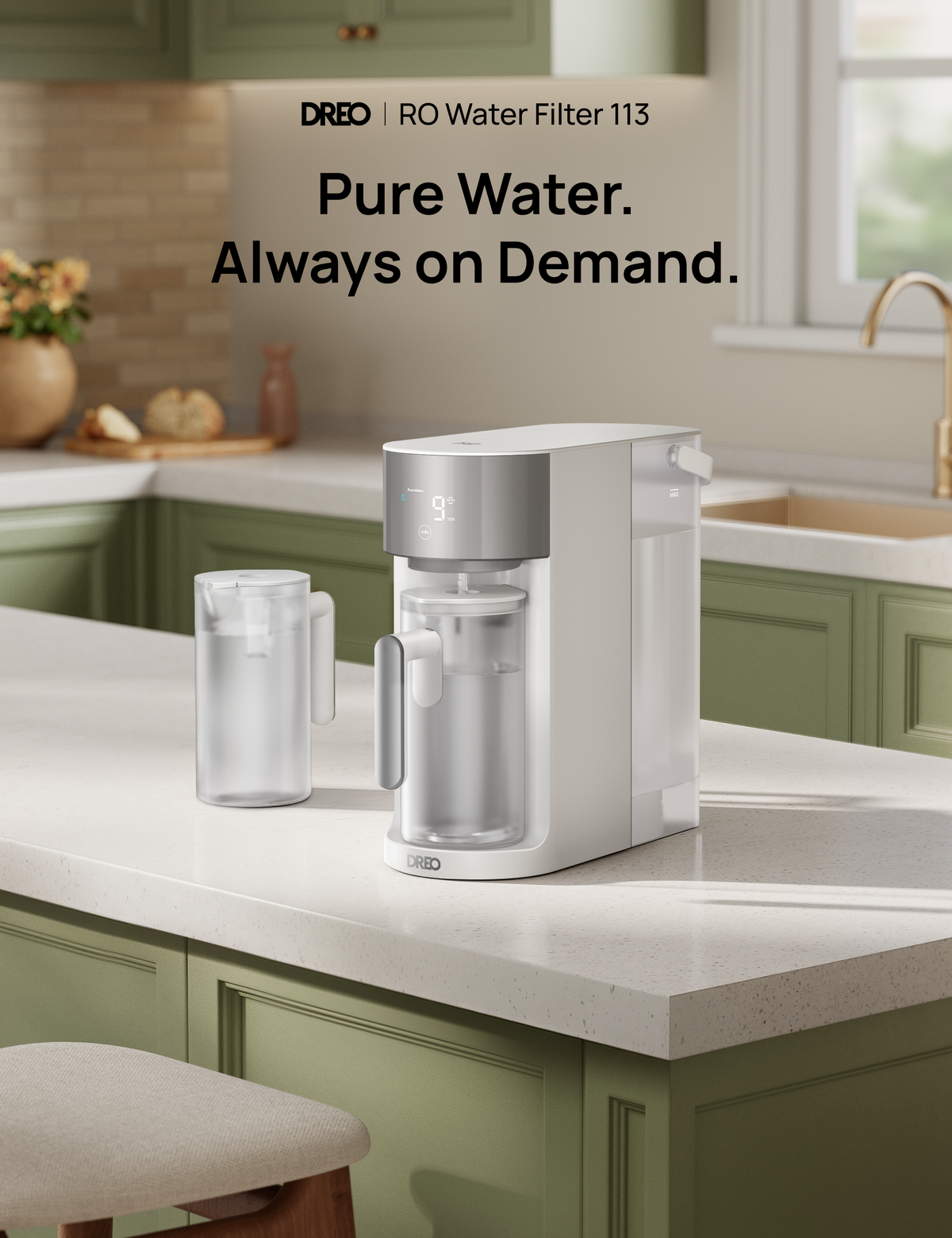 Pure Water.
Always on Demand.