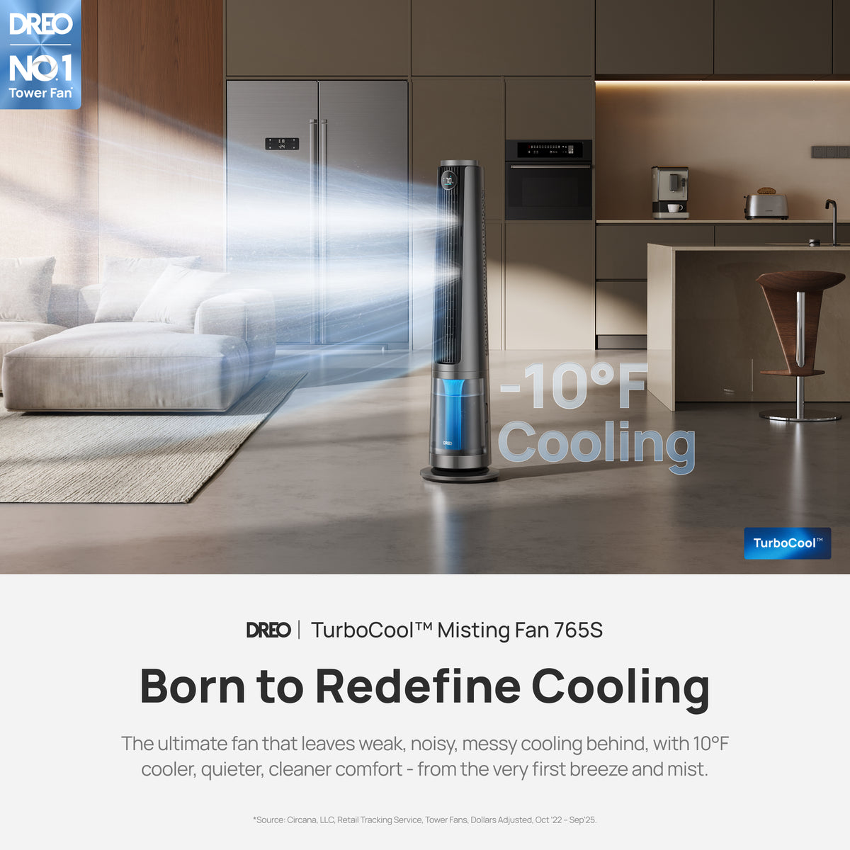 TurboCool™ Misting Fan 765S