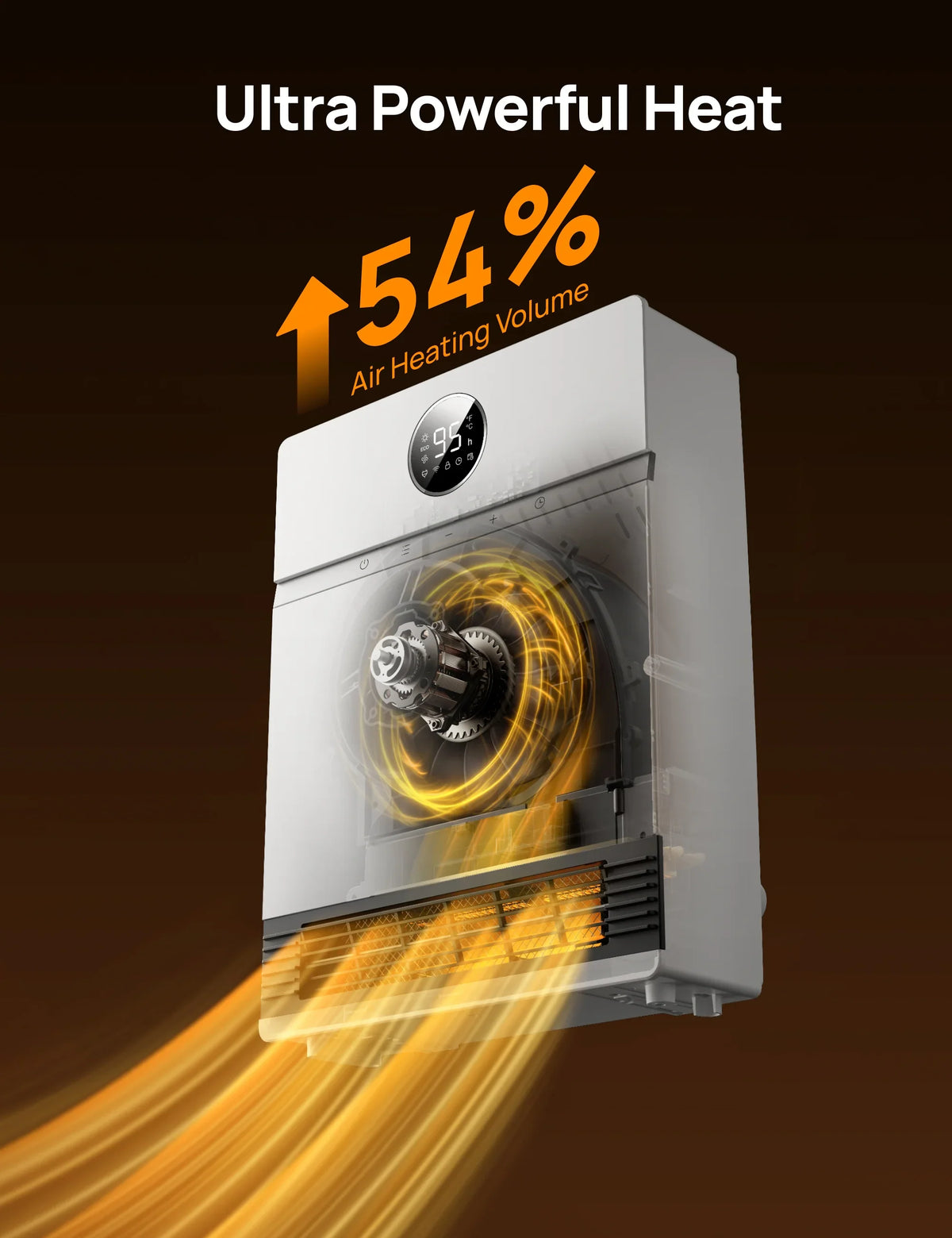 Smart Wall-mounted Heater WH517AS with ALCI Plug - DREO