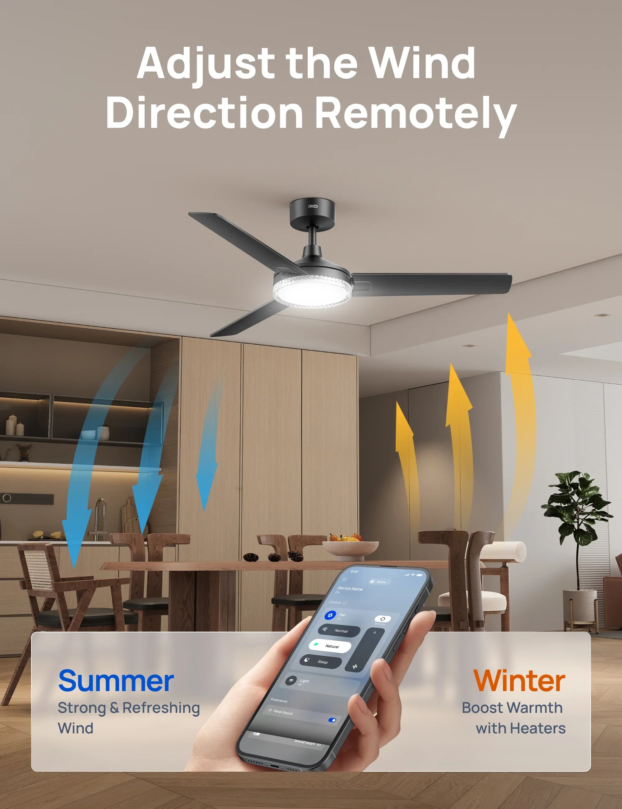 Smart Ceiling Fan CLF334S - DREO