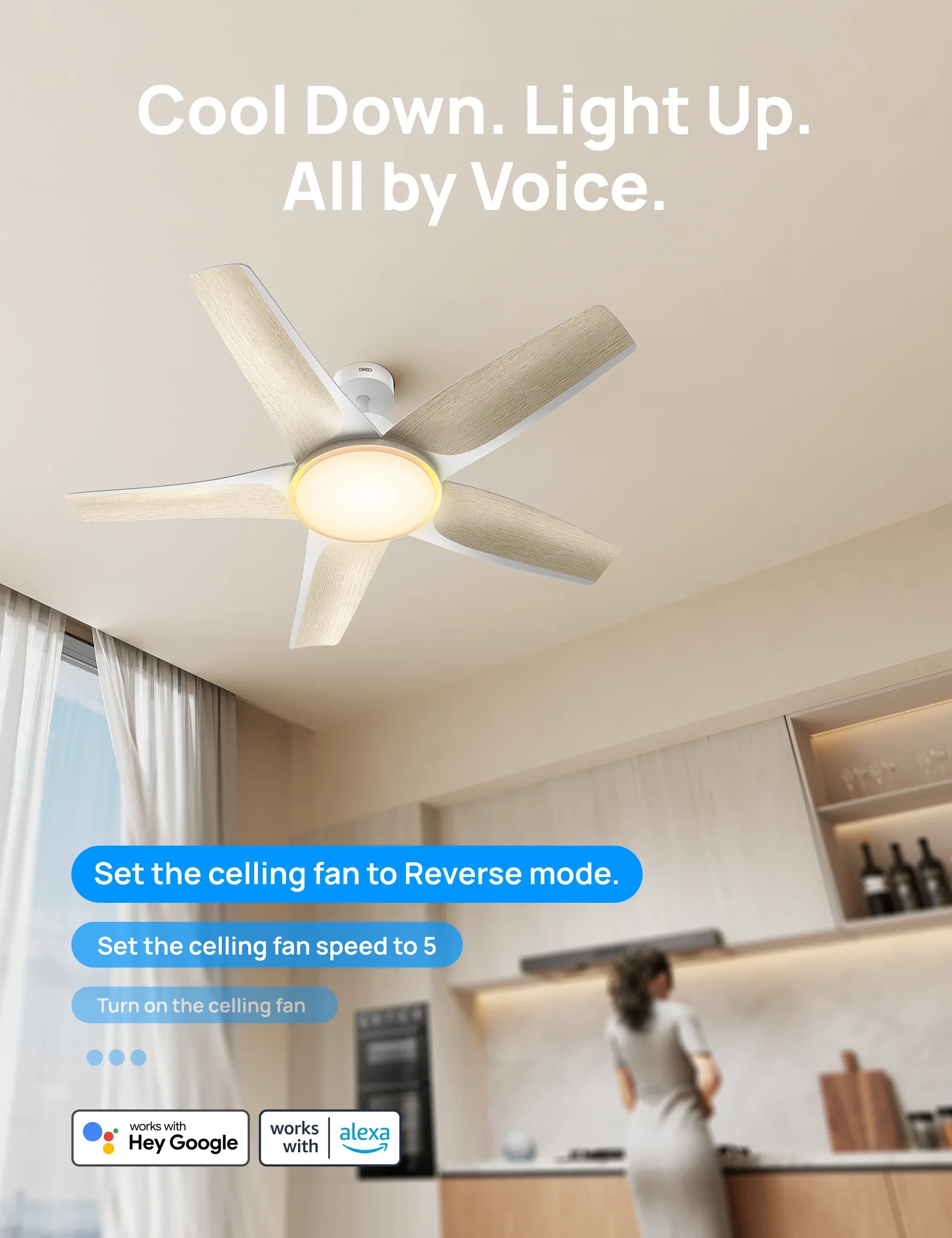 Smart Ceiling Fan CLF712S - DREO
