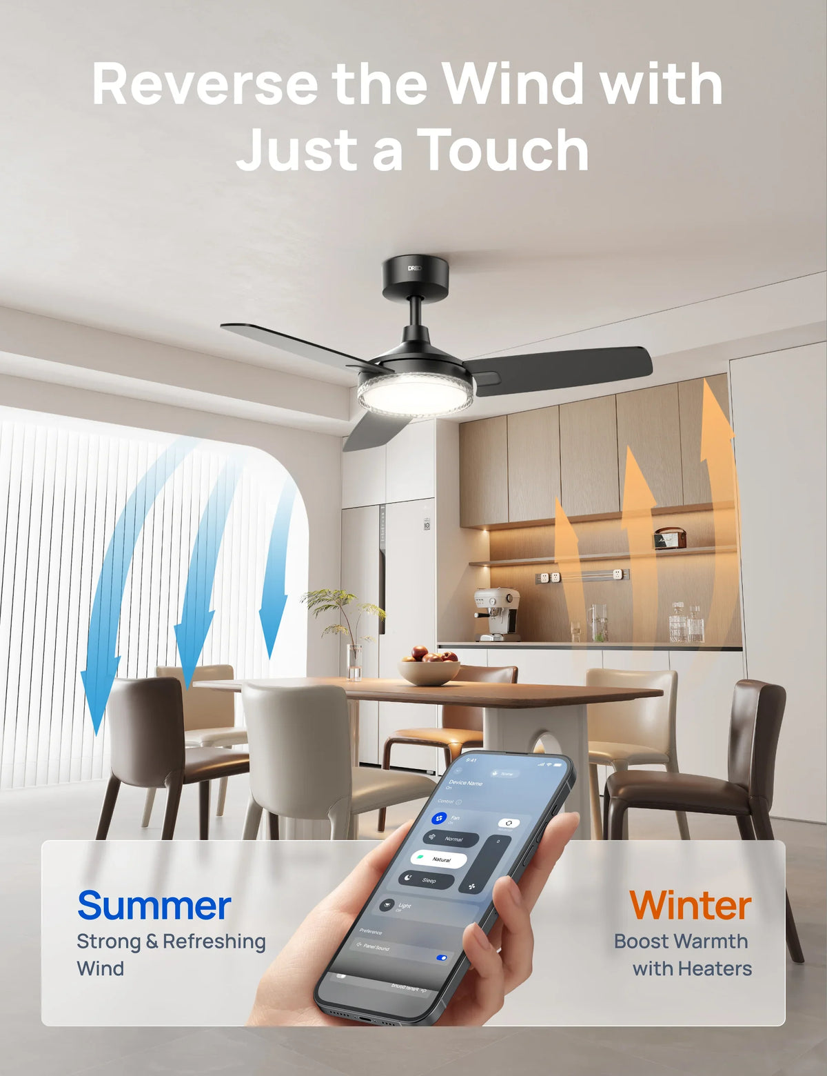 Smart Ceiling Fan CLF325S - DREO