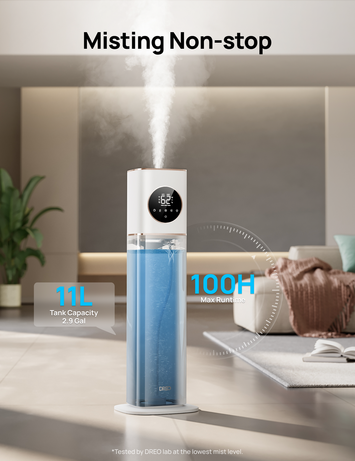 Tower Heater 718 & Smart Humidifier 735S 11L
