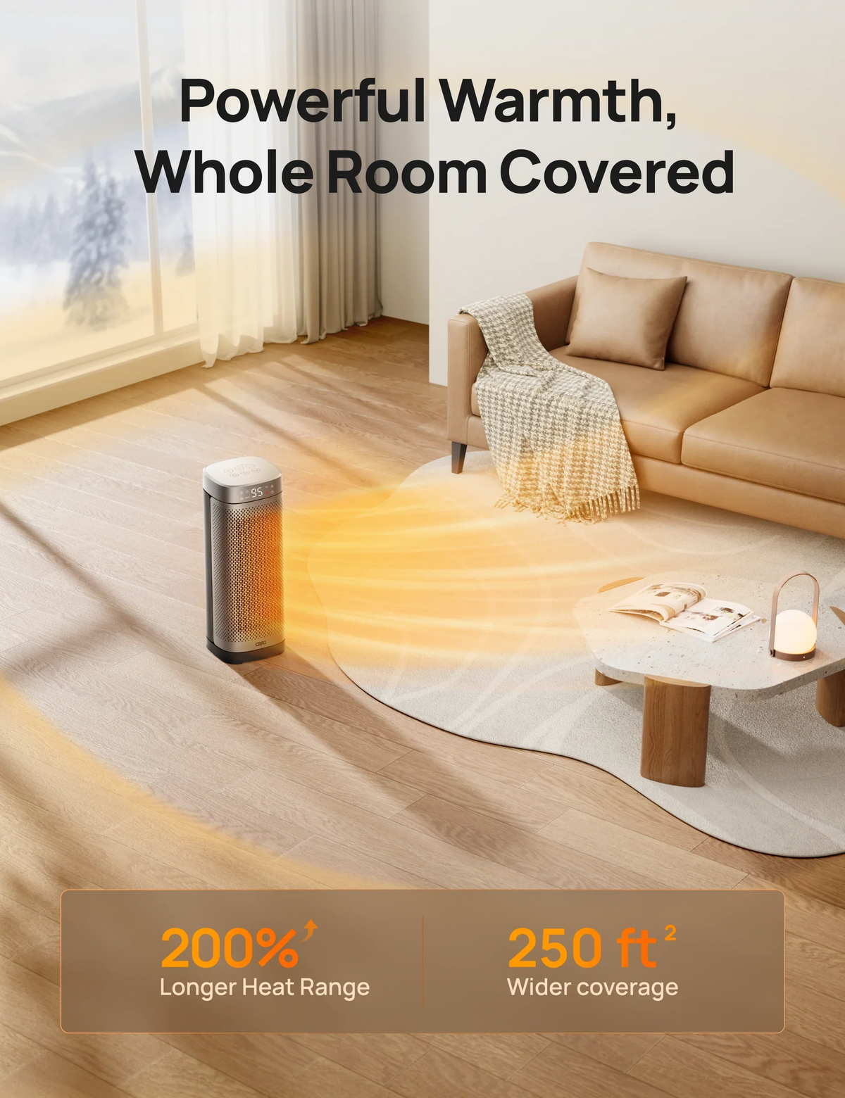 Space Heater Solaris Slim H2 (new) - DREO