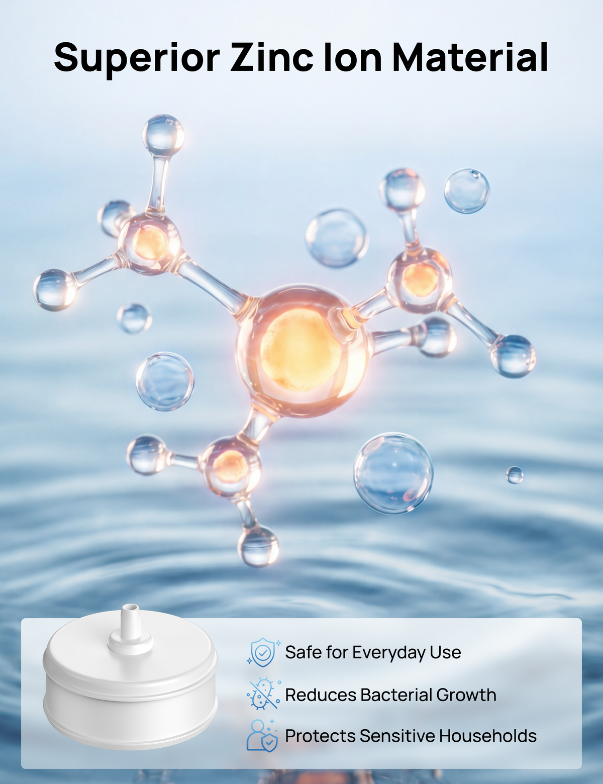 Scale-Inhibitor Cartridge 3-Pack for Humidifier 747S