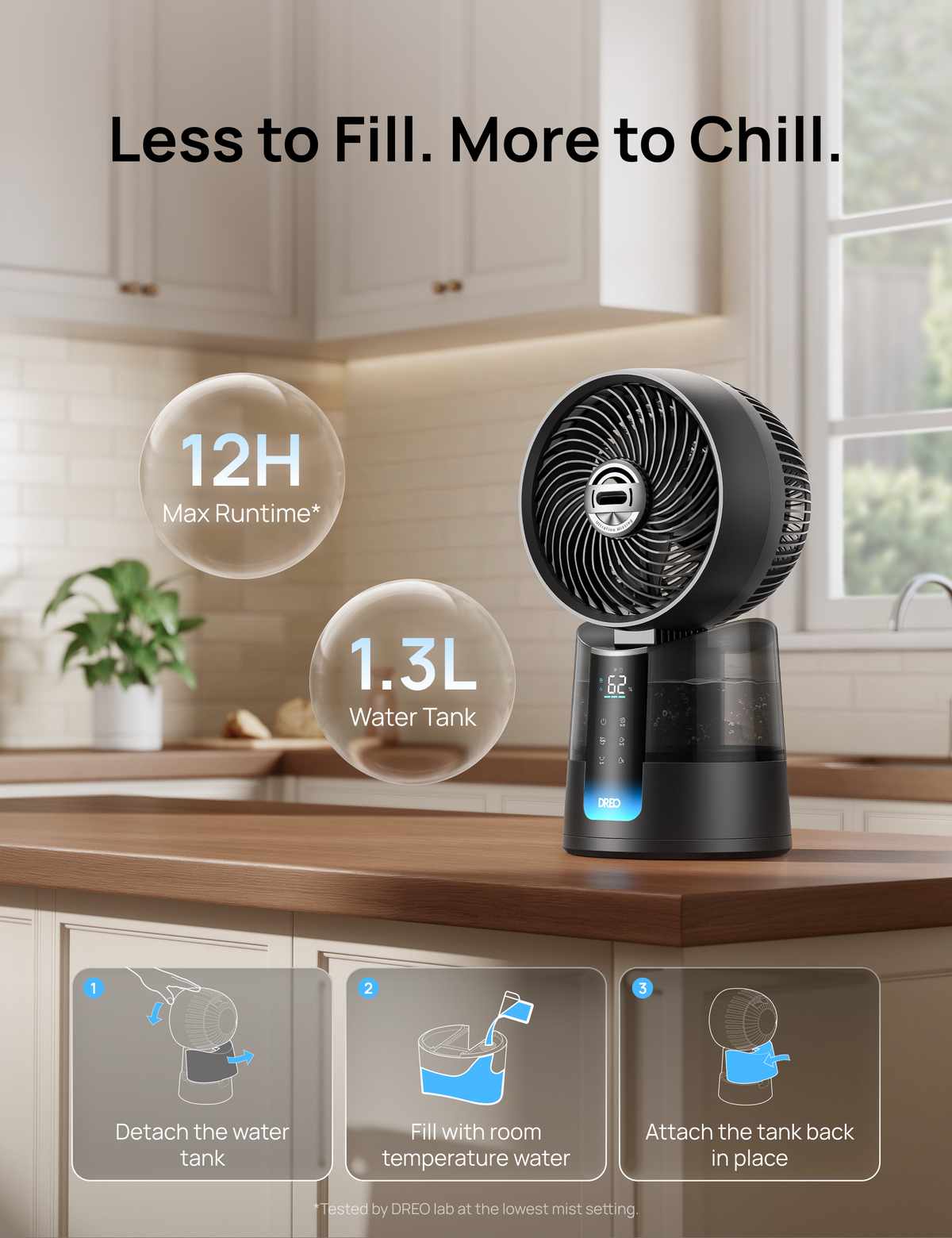 TurboCool™ Misting Fan 516