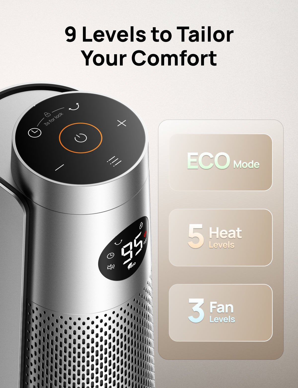 Tower Heater 718 & Smart Humidifier 735S 11L