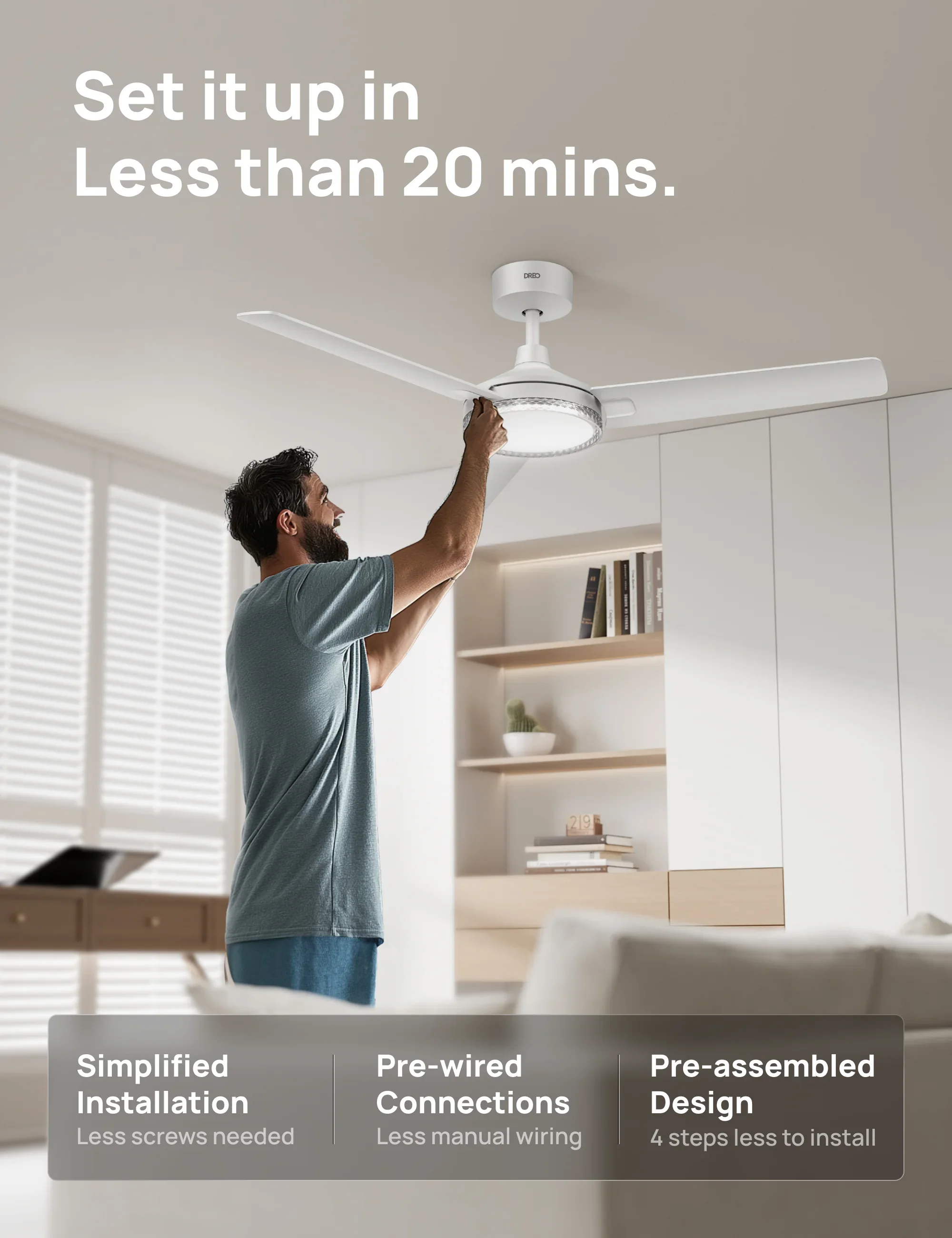 Ceiling Fan CLF334 - DREO