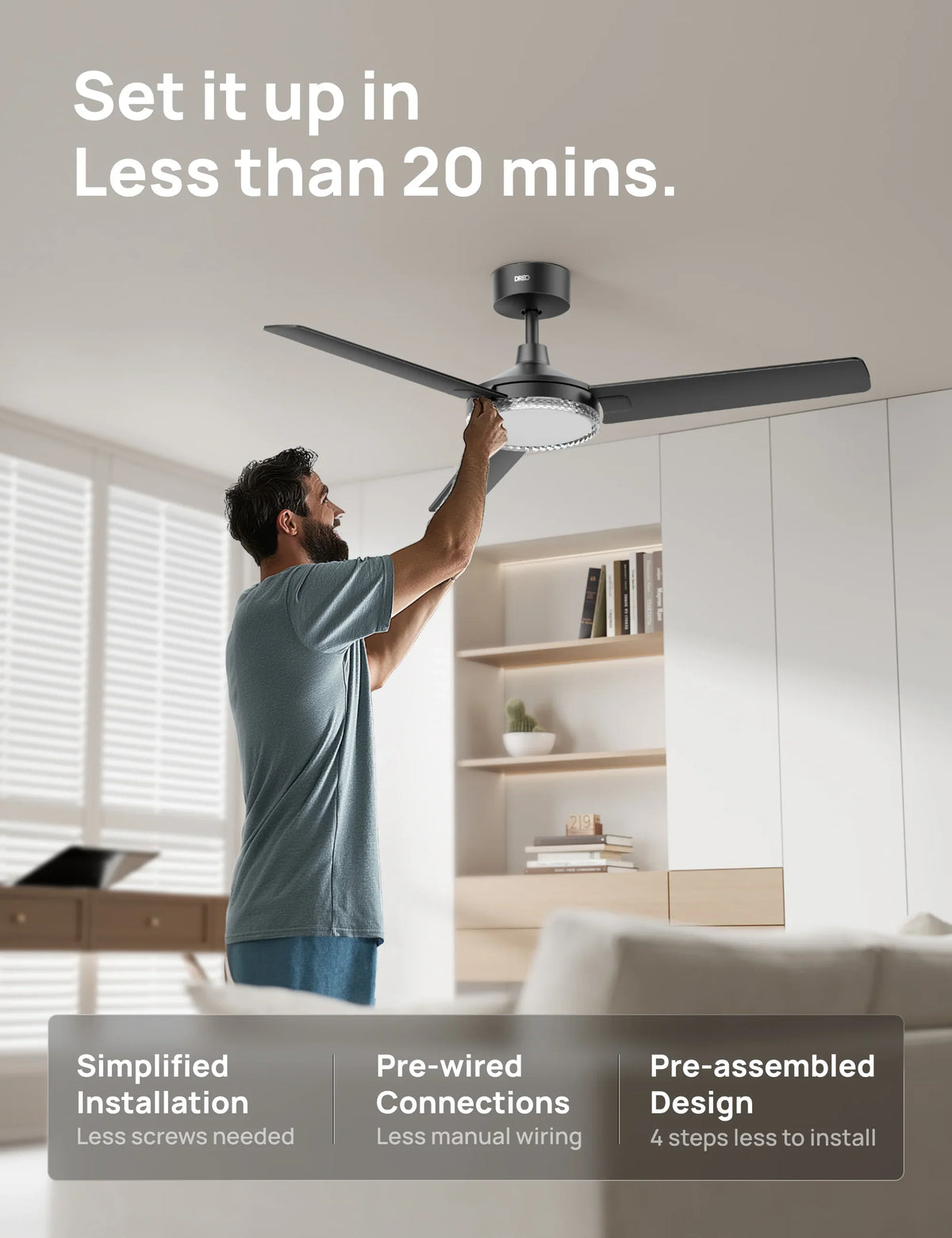 Smart Ceiling Fan CLF334S - DREO