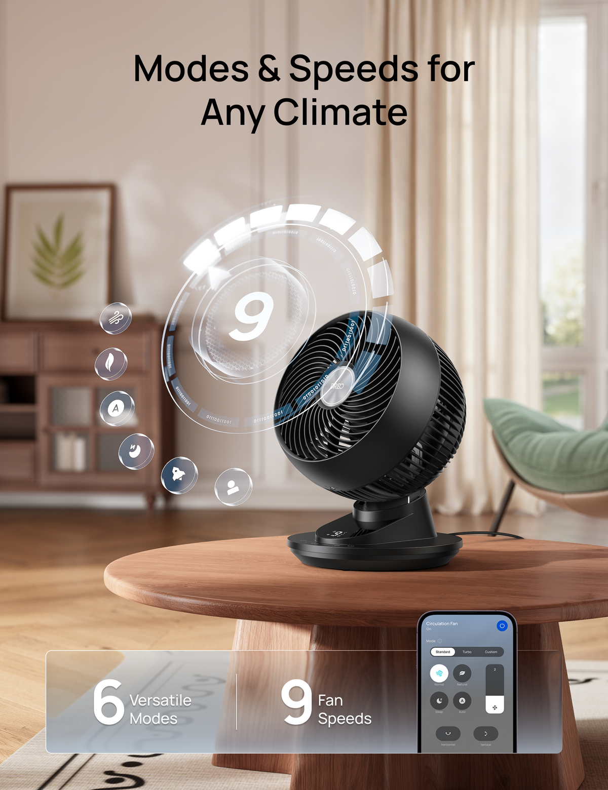 TurboPoly™ Table Fan 565S