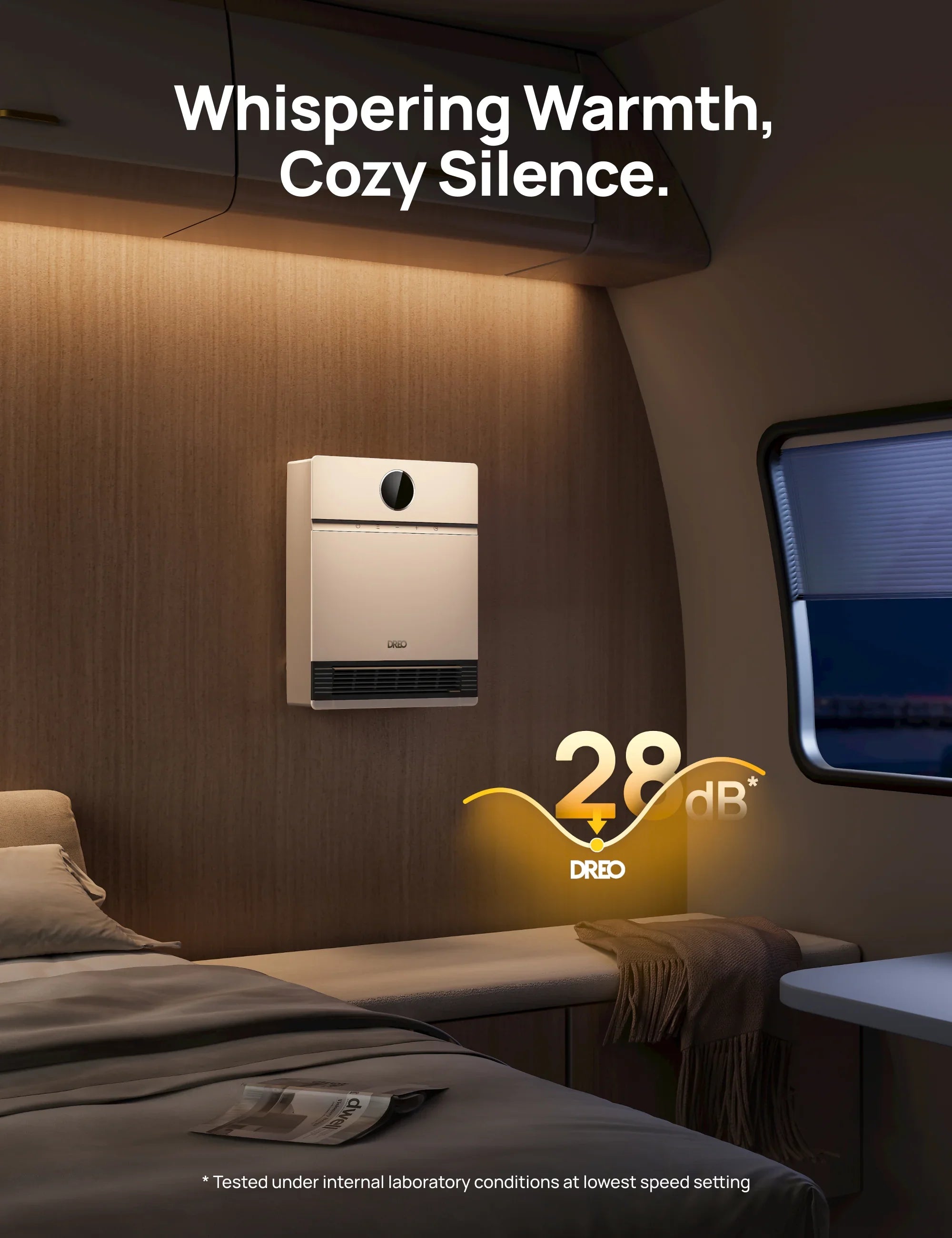 Smart Wall-mounted Heater WH517AS with ALCI Plug - DREO