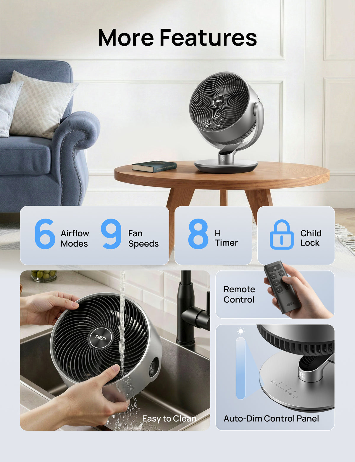TurboPoly™ Table Fan 714S