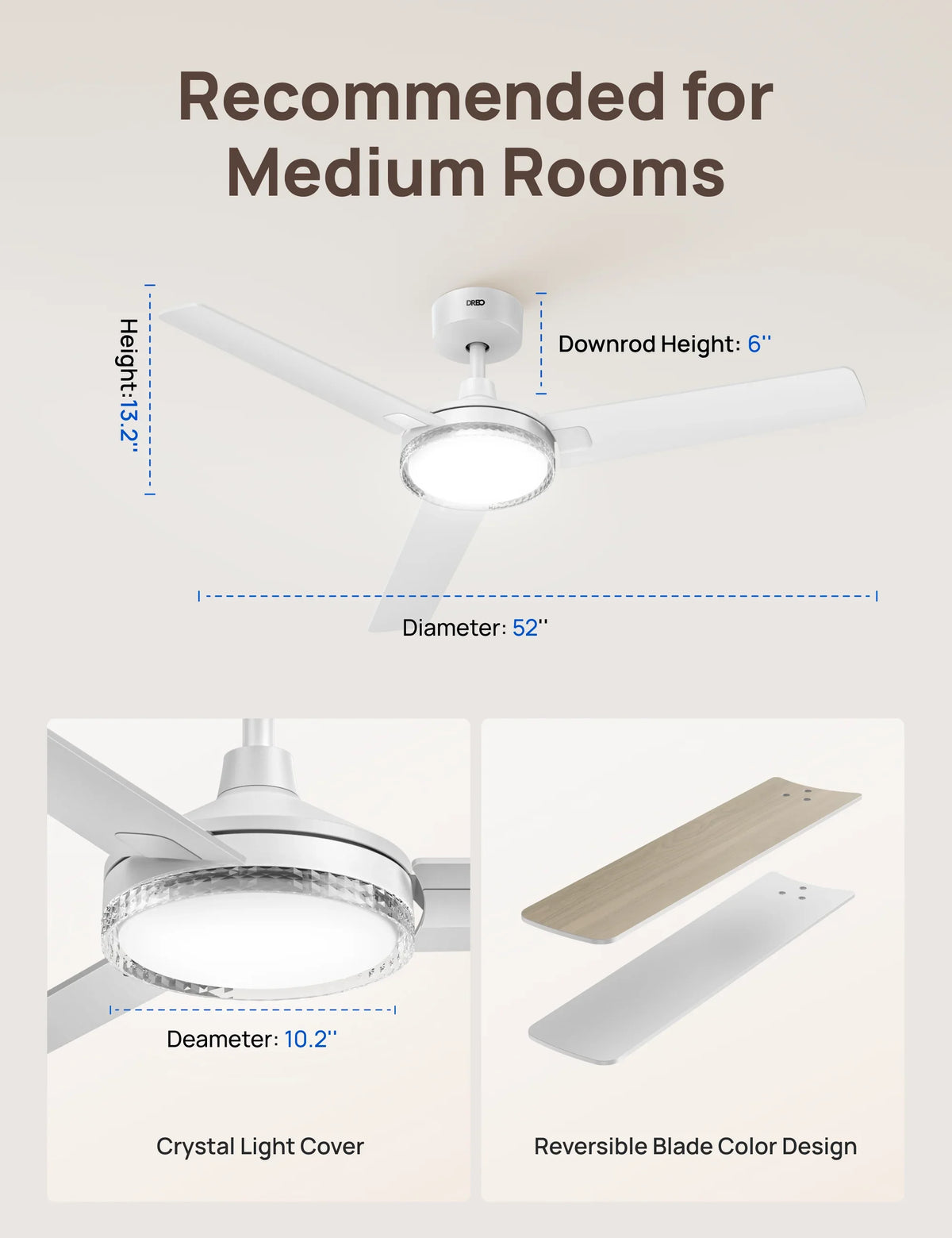 Ceiling Fan CLF334 - DREO