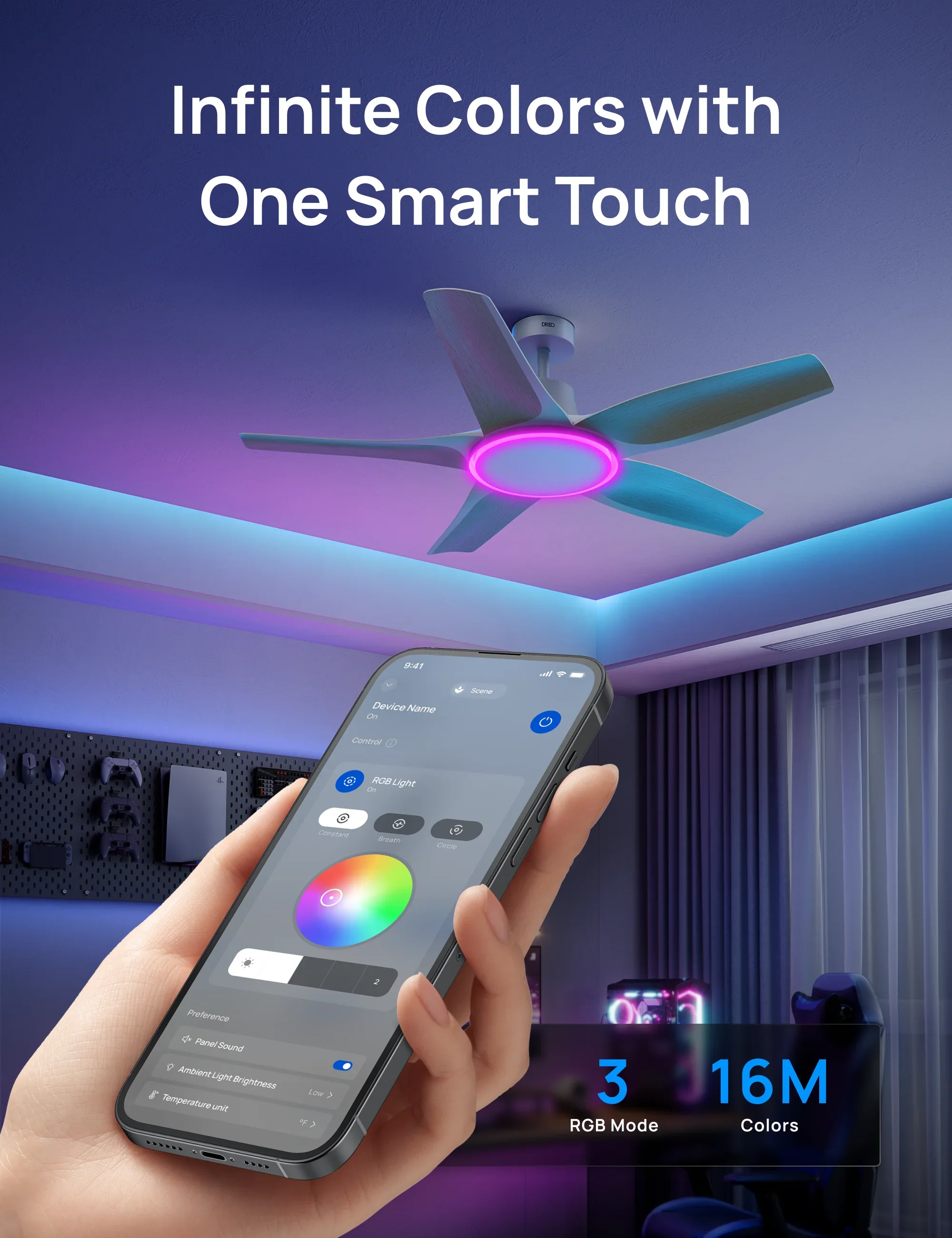 Smart Ceiling Fan CLF712S - DREO