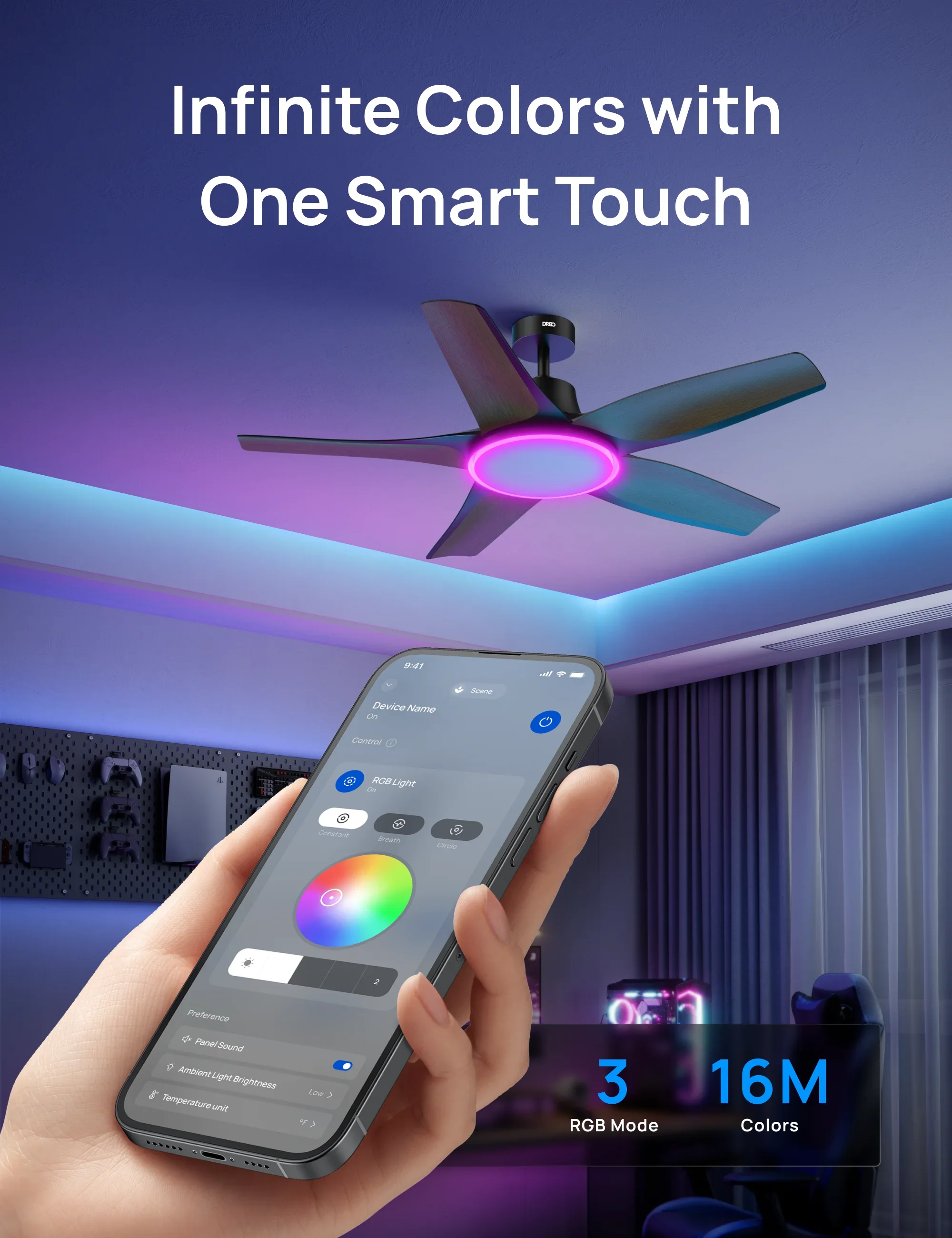 Smart Ceiling Fan CLF712S - DREO