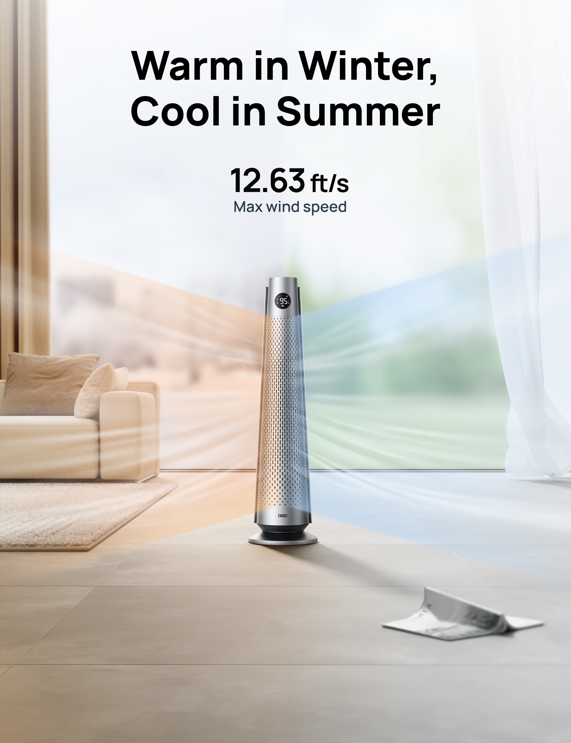 Tower Heater 718 & Smart Humidifier 735S 11L