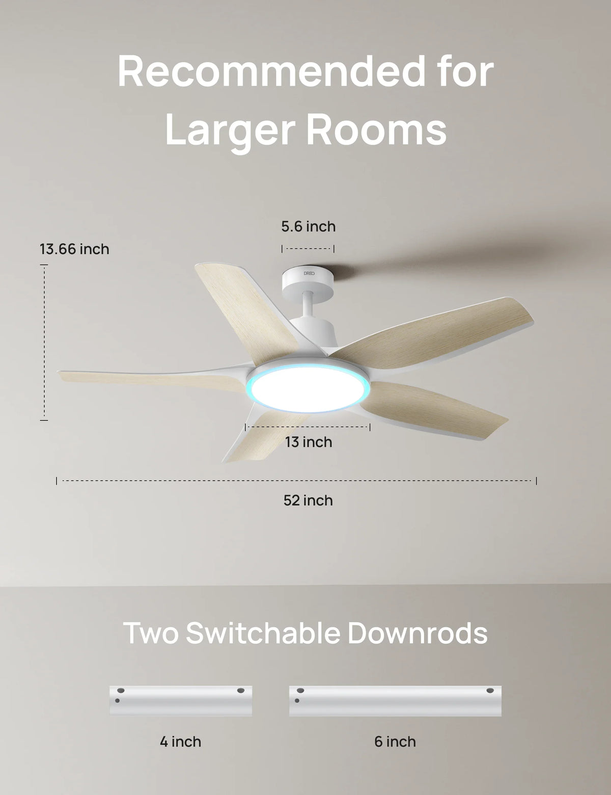 Smart Ceiling Fan CLF712S - DREO